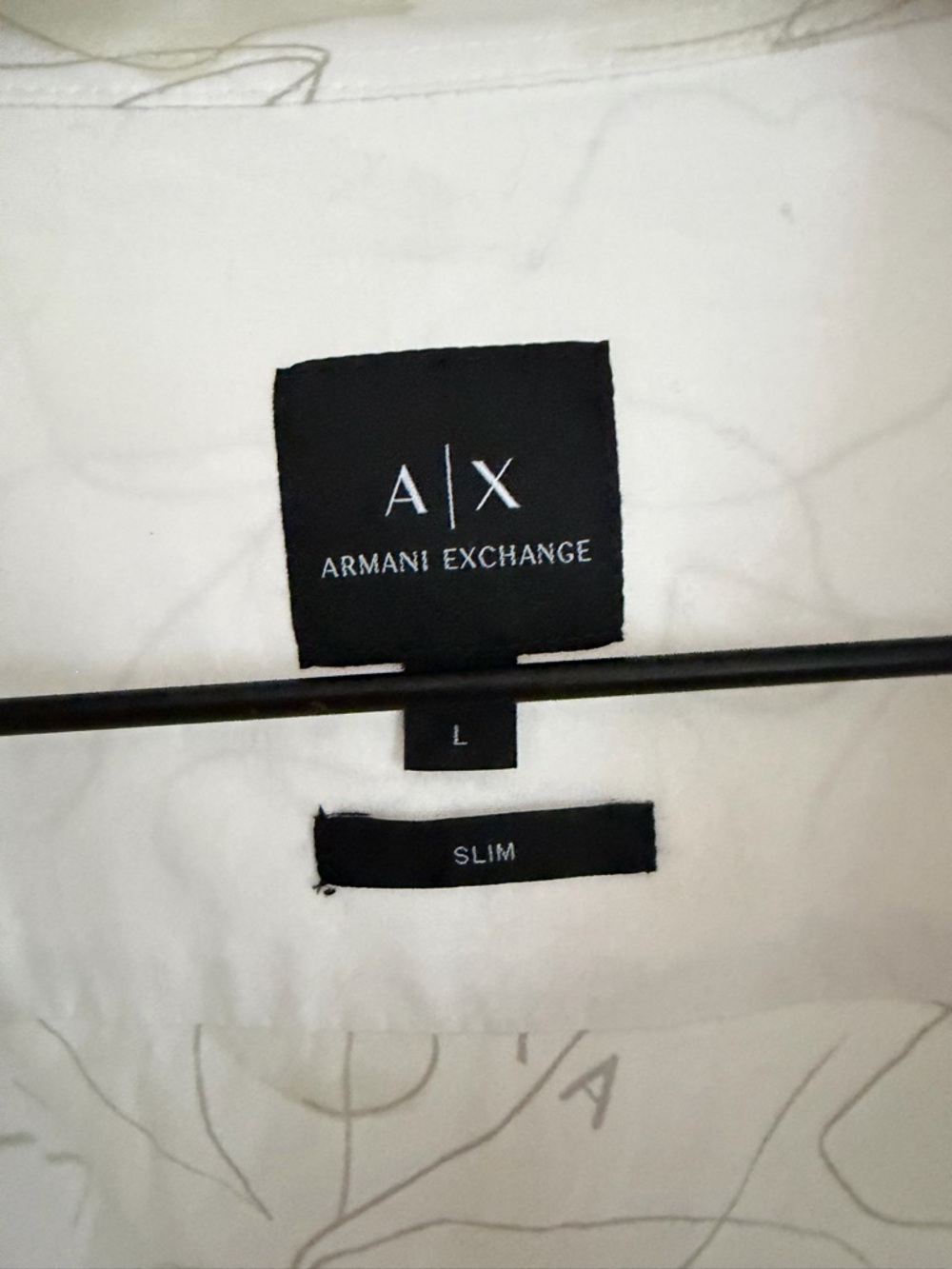A/X Armani Exchange Men's Dress Shirt bundle (4) - Slim Fit size large - Picture 4 of 14